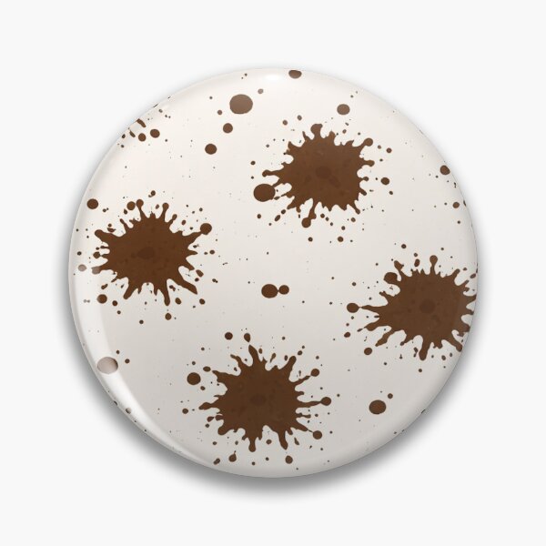 Item preview, Mud Splatter Seamless Pattern – Grunge Brown Stain Design on Beige designed and sold by DrizzyV.