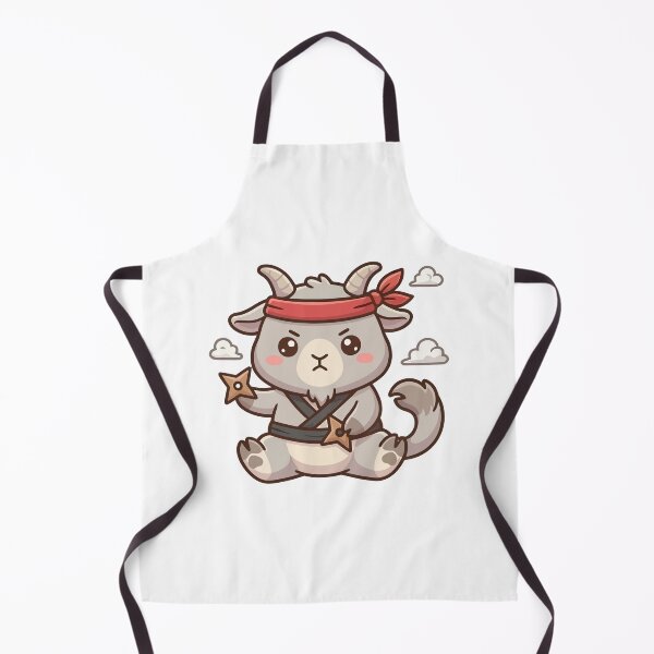Item preview, Stealthy Ninja Goat Warrior Chibi designed and sold by minscw.
