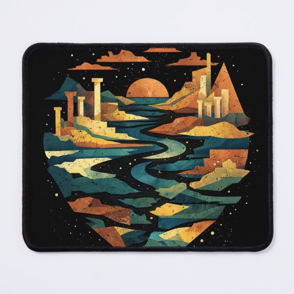 Item preview, Tartessos Lost Civilization Mythic Art designed and sold by Retr0Tshirts.