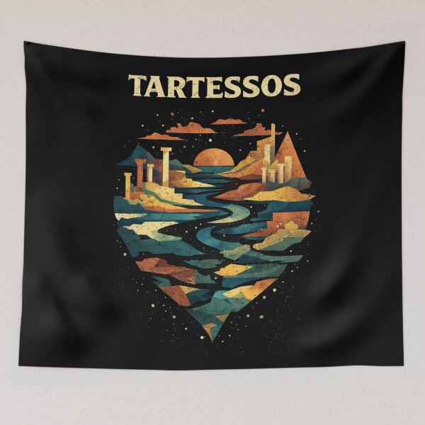 Item preview, Tartessos Lost Civilization Mythic Art designed and sold by Retr0Tshirts.