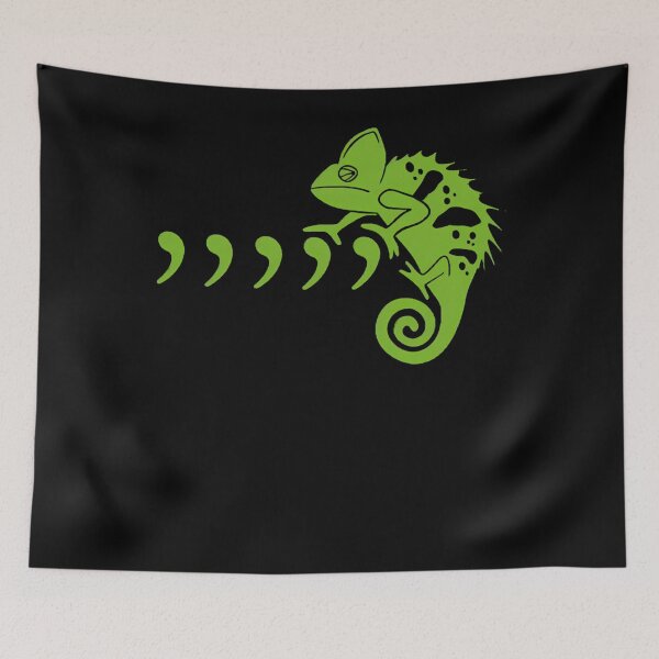 Item preview, Comma Chameleon 80'S Throwback The Original 80S Music Lyric designed and sold by Sou-makes-art.