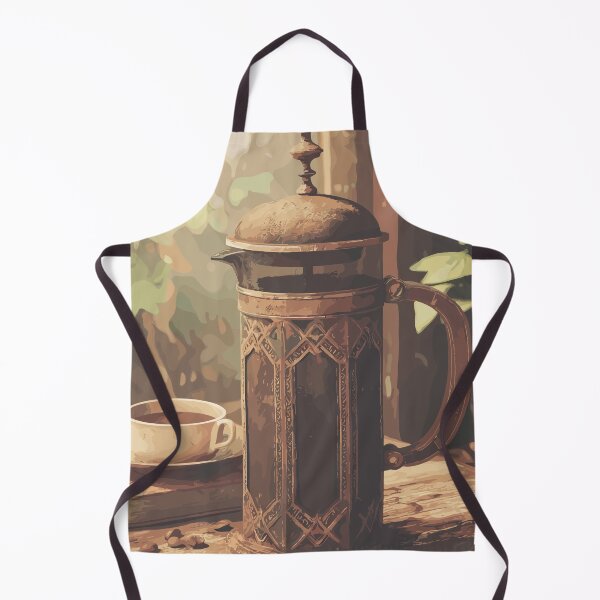 Item preview, Morning Ritual Coffee Press Light Academia designed and sold by bapupa.