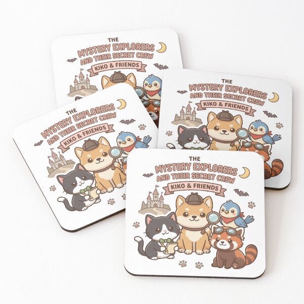 Item preview, Mystery Explorers Kiko and Secret Animal Crew designed and sold by minscw.