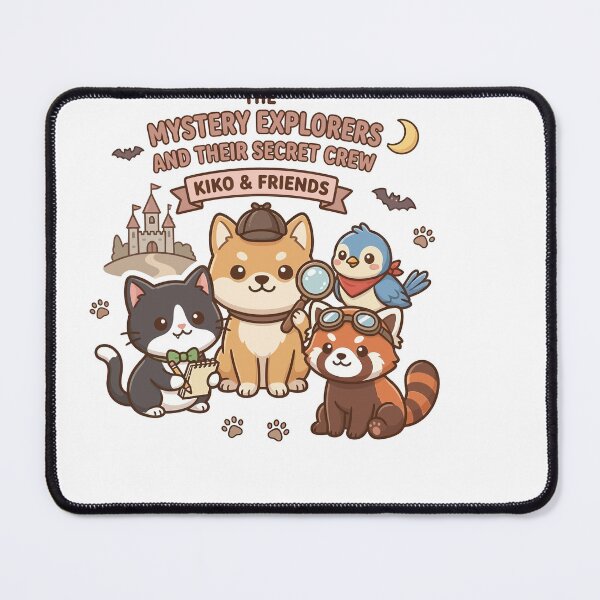 Item preview, Mystery Explorers Kiko and Secret Animal Crew designed and sold by minscw.