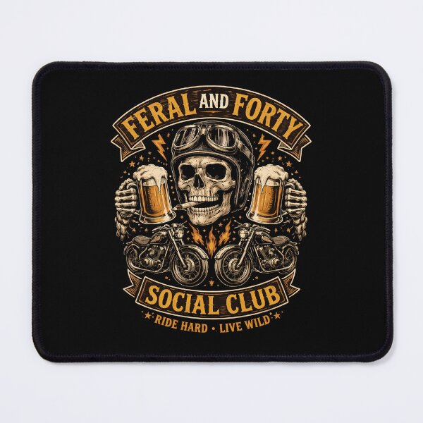 Item preview, Feral and forty social club designed and sold by BoogzisArtwork.