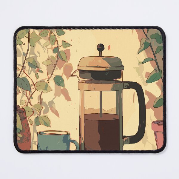 Item preview, Scholarly Brew Coffee Press Light Academia designed and sold by bapupa.