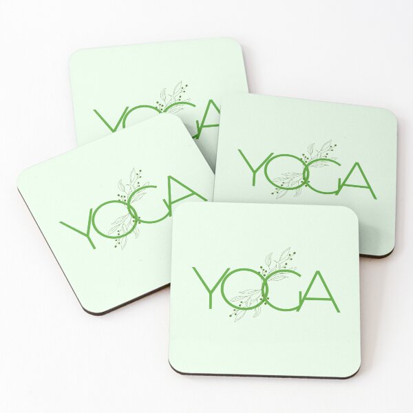 Item preview, Minimalist Green Botanical YOGA - Nature & Wellness designed and sold by LoudVictory.
