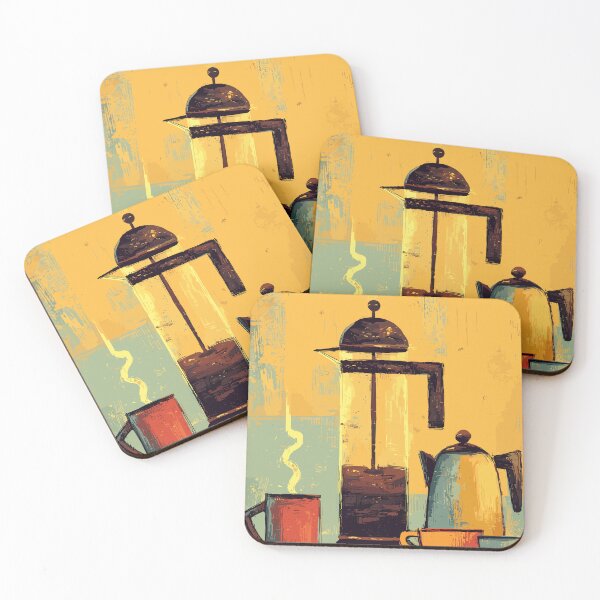 Item preview, Vintage Cafe Coffee Press Light Academia designed and sold by bapupa.