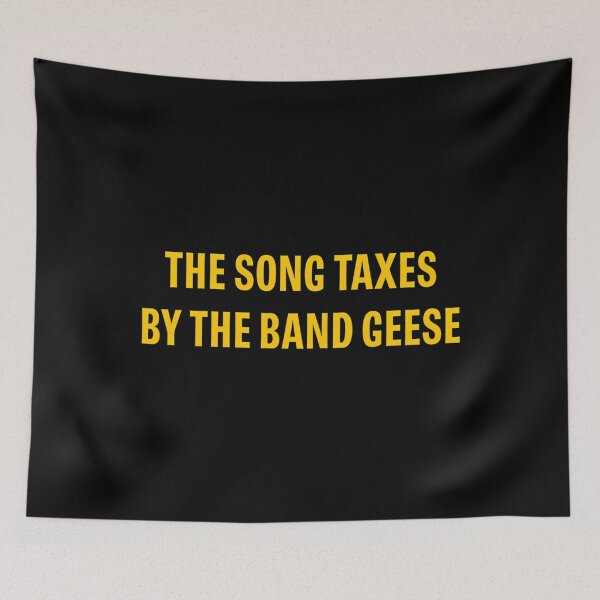 Item preview,  Geese - Taxes Song designed and sold by Zaymonte.