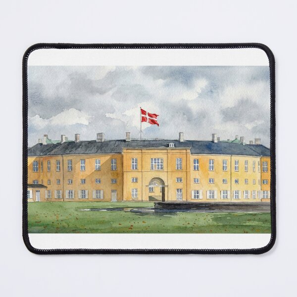 Item preview, Watercolor Copenhagen - Frederiksberg Palace designed and sold by Gene Lvov.