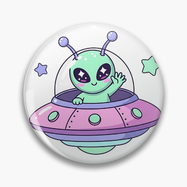 Item preview, Sweet Alien Visitor from Space designed and sold by iwzzuel.