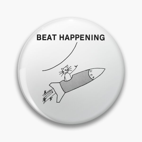 Item preview, Beat Happening Indie Pop designed and sold by SMeem-Designs.