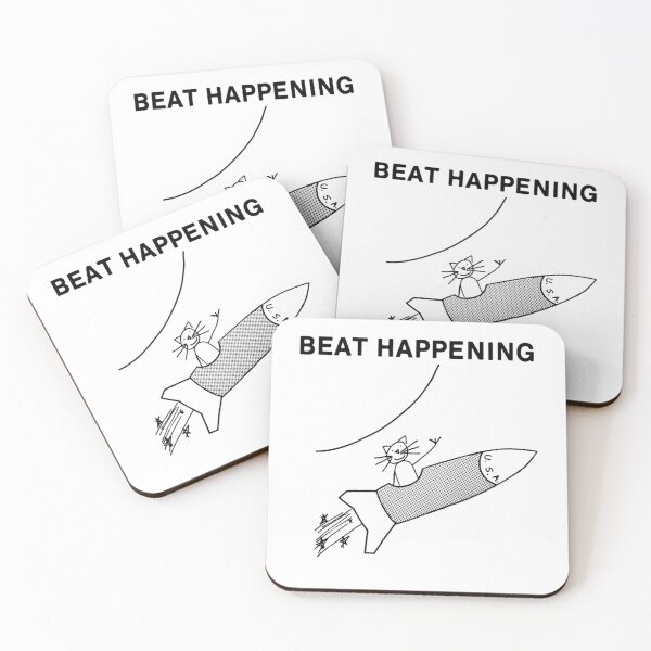 Item preview, Beat Happening Indie Pop designed and sold by SMeem-Designs.