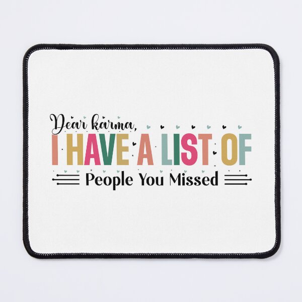 Item preview, Karma is a list not to forget designed and sold by Breeze-e Beez's Design.