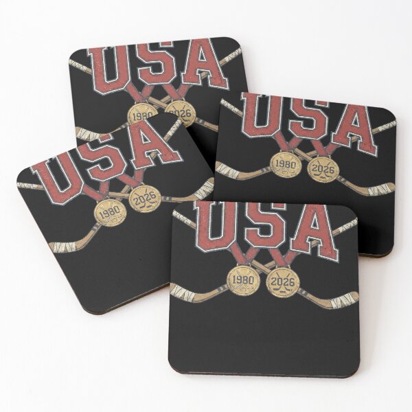 Item preview, USA Hockey Gold Medal Vintage 1980 and 2026 Winter Games designed and sold by AlvinObrien.