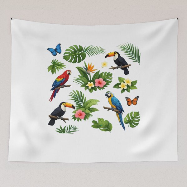 Item preview, Tropical Parrot designed and sold by Lakatosarpad.