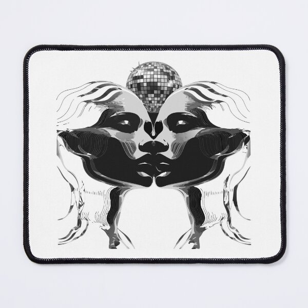 Item preview, Endless kisses – Abstract Mirror Face Art designed and sold by TomoMadeIt.