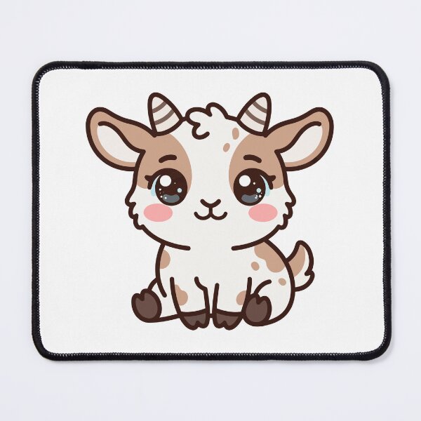 Item preview, Little Cute Baby Goat Kawaii Farm Animal designed and sold by minscw.