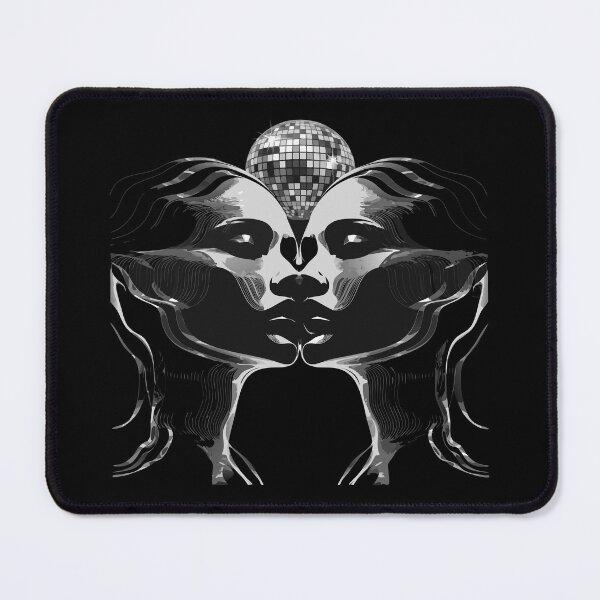 Item preview, Endless kisses – Abstract Mirror Face Art designed and sold by TomoMadeIt.