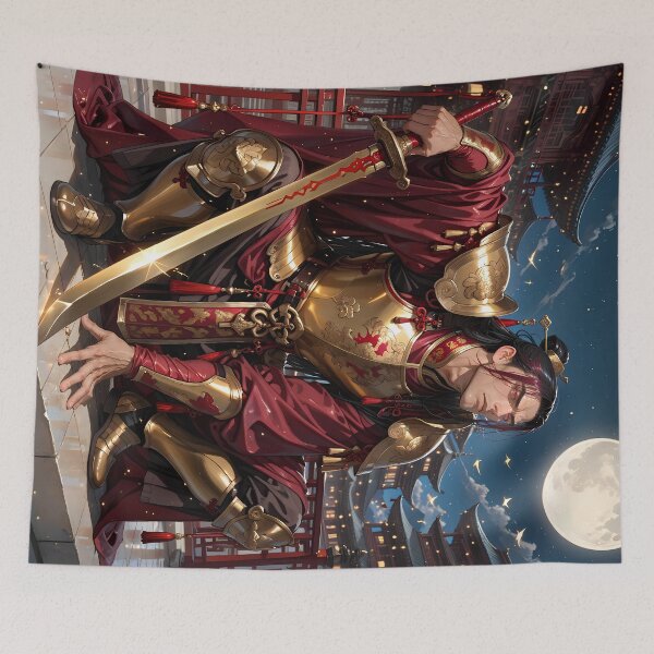 Item preview, Imperial General HUO YAN in Golden Battle Armor designed and sold by BorgSpareParts.