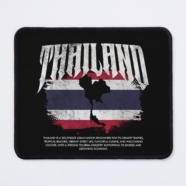 Item preview, Thailand Flag Map designed and sold by Ruinn Store.