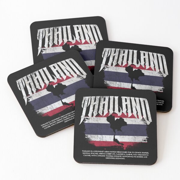 Item preview, Thailand Flag Map designed and sold by Ruinn Store.