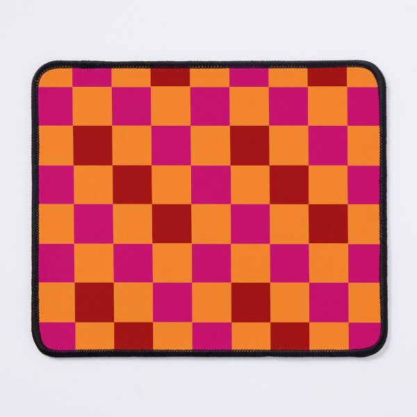 Item preview, Red Pink And Orange Checkered Pattern Design designed and sold by PatternTitan.