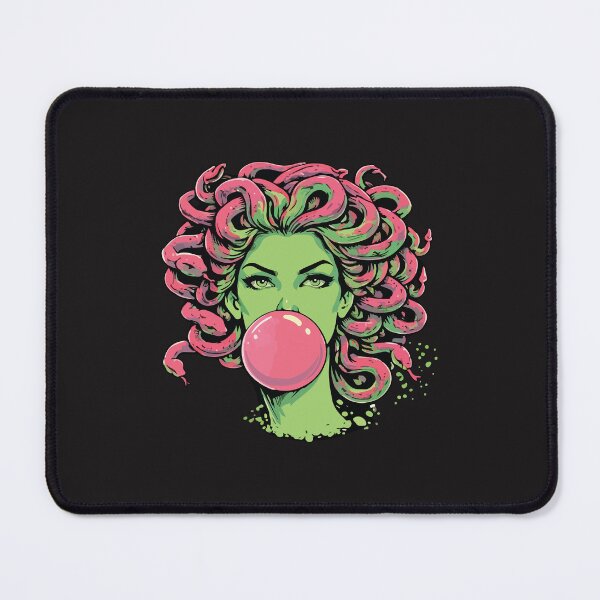 Item preview, Medusa Bubblegum – Greek Myth Snake Hair Goddess Art designed and sold by kiralynstration.