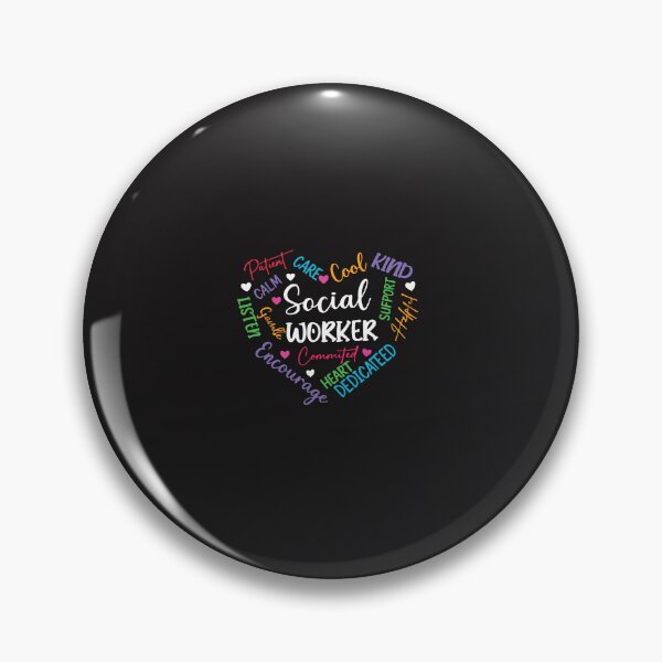 Item preview, Social Worker Heart – Funny Social Work Gift for Women designed and sold by kiralynstration.