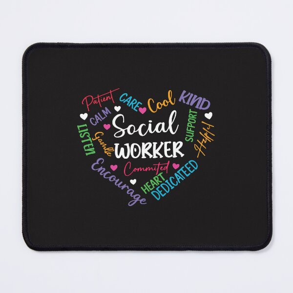 Item preview, Social Worker Heart – Funny Social Work Gift for Women designed and sold by kiralynstration.