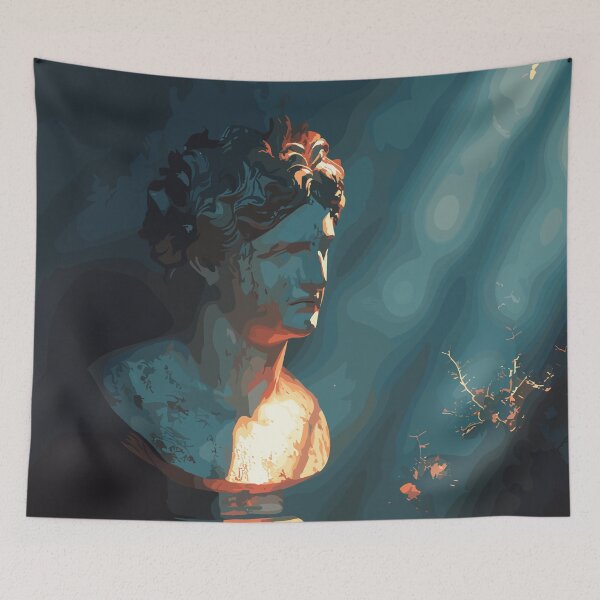 Item preview, Museum Archive Greek Bust Light Academia designed and sold by bapupa.
