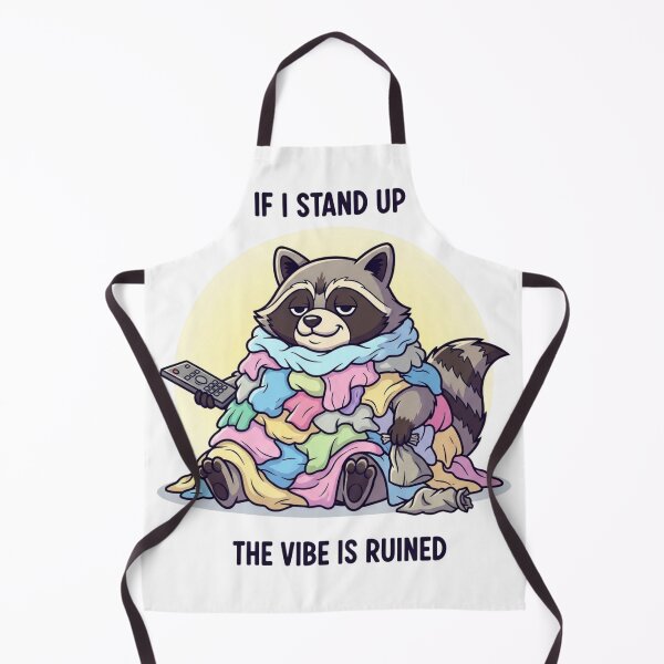 Item preview, The Vibe Is Ruined Raccoon - Funny Executive Dysfunction Art designed and sold by Existential .