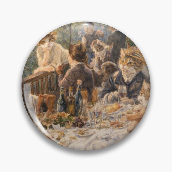 Item preview, Luncheon of the Boating Purrty designed and sold by Ocelot-T.