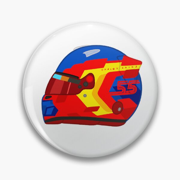 Item preview, Carlos Sainz Jr. 2026 Helmet designed and sold by OriDraws.