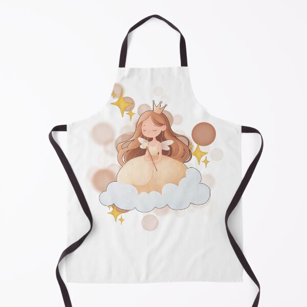 Item preview, Princess Sitting on a Cloud – Cute Illustration designed and sold by iamKRUK.