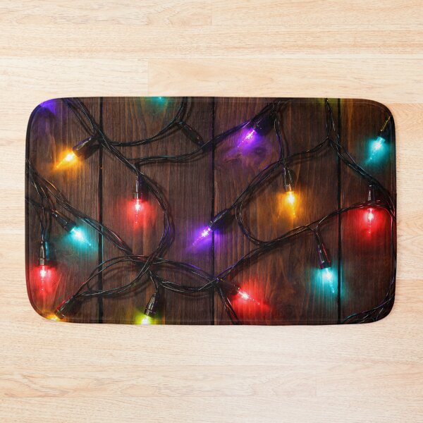 Item preview, Colorful Holiday String Lights designed and sold by Kaleidoscope Print.