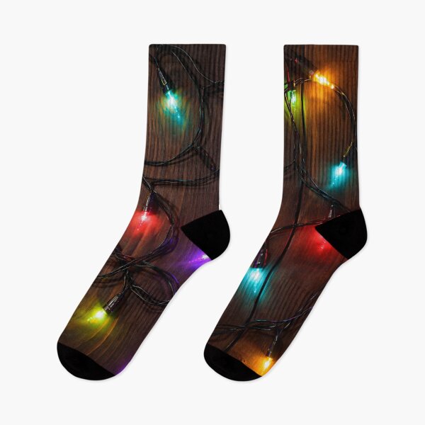 Item preview, Colorful Holiday String Lights designed and sold by Kaleidoscope Print.