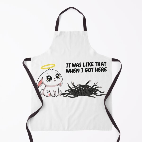 Item preview, It Was Like That When I Got Here Funny Rabbit designed and sold by Petzzz.