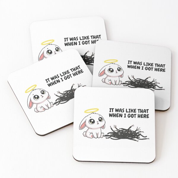 Item preview, It Was Like That When I Got Here Funny Rabbit designed and sold by Petzzz.