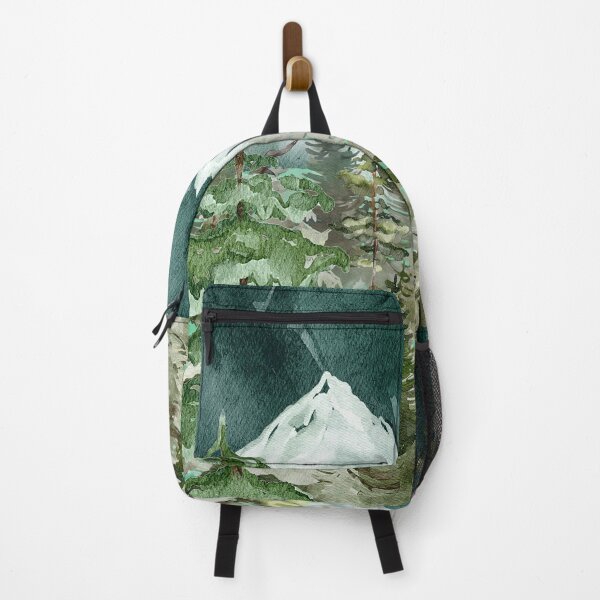 Item preview, Watercolour Mountain Scene- style designed and sold by SunnyAlloy.