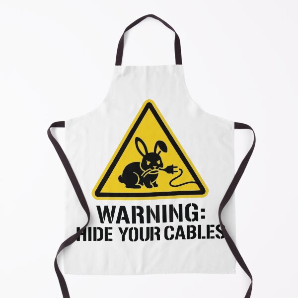 Item preview, Hide Your Cables Cute And Dangerous Rabbit designed and sold by Petzzz.