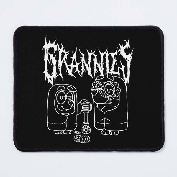 Item preview, Death Metal Bluey Grannies Rita And Janet designed and sold by Dularadesigns.