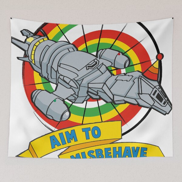 Item preview, Firefly Serenity inspired || Aim to Misbehave || Scifi Fantasy || Fanart designed and sold by Critical Merch .