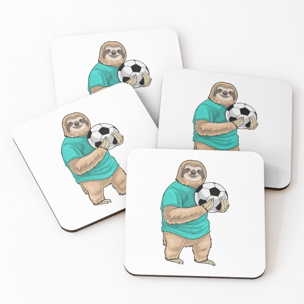 Item preview, Sloth Goalkeeper Soccer Sports designed and sold by Snabdesign84.