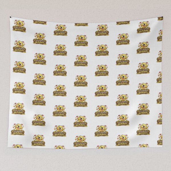 Item preview, Love Spelled Golden Retriever Gift designed and sold by WildVista.