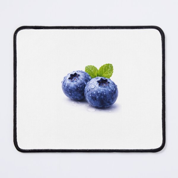 Item preview, Blueberries Close-Up Macro Food Photo designed and sold by Luxureheaven.