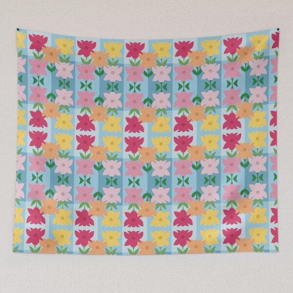 Item preview, Tulip Fairies | Whimsical Spring Floral Pattern designed and sold by TwinkleBellStudio.