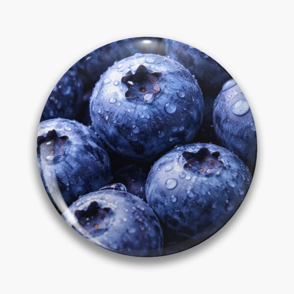 Item preview, Fresh Blueberry Pair High Resolution Image designed and sold by Luxureheaven.