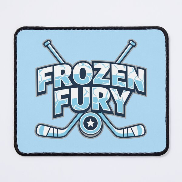 Item preview, Frozen Fury Ice Hockey - Winter Sports Varsity Design designed and sold by LoudVictory.