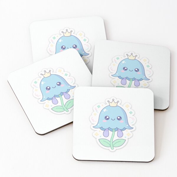 Item preview, Adorable Pastel Blue Bellflower Fairy Princess Sticker designed and sold by Zenx36.